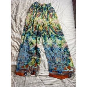 Sans Souci wide leg pants size M